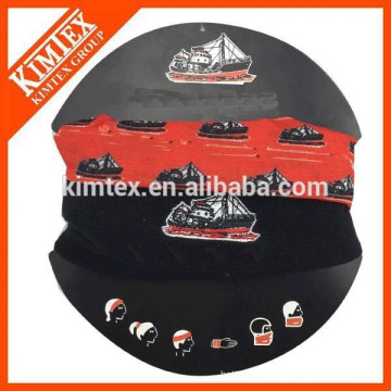 hot sale polyester multifunctional tube bandana with polar fleece